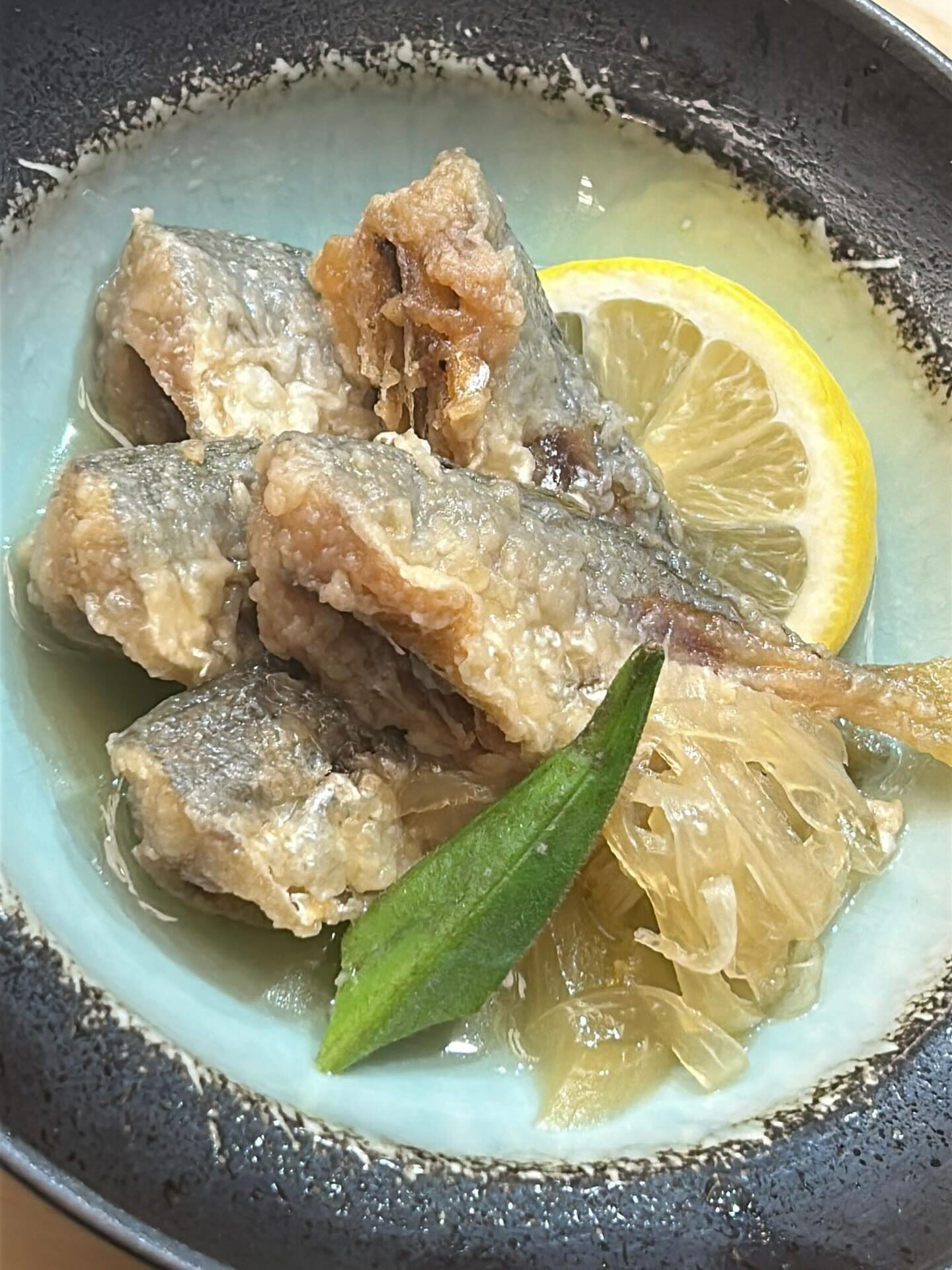 小アジの南蛮漬け完成しました〜‼️