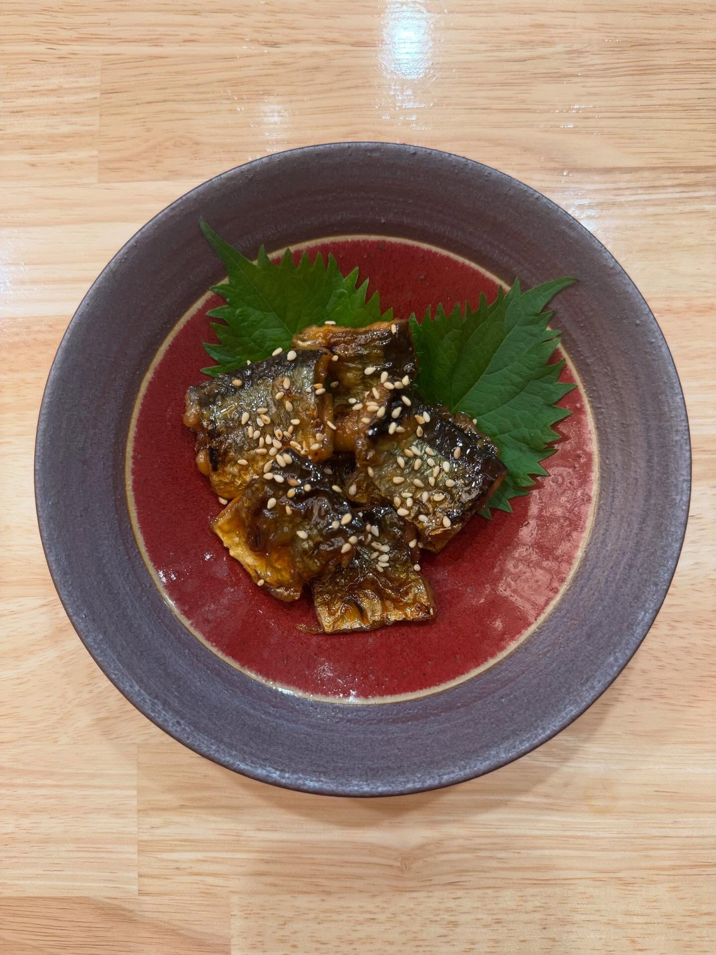 今が旬の秋刀魚を蒲焼にしました‼️✨